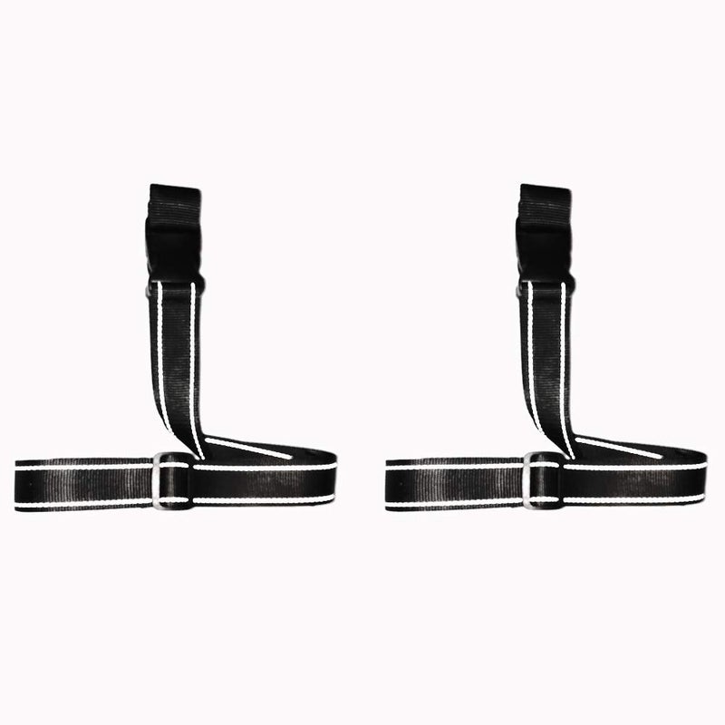 MAMIKO 2 Pack Reflective Wagon Straps for Collapsible Folding Outdoor Utility Wagon Garden Cart, Folding Trolley Cart, Beach Cart Loading Straps - Image 4